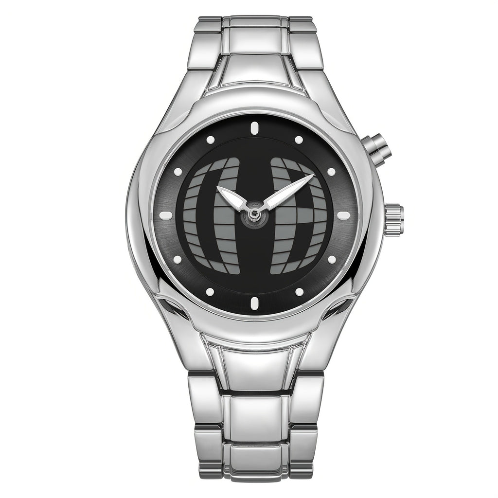 Retro Fashion Herren Digital-Zeigeruhr