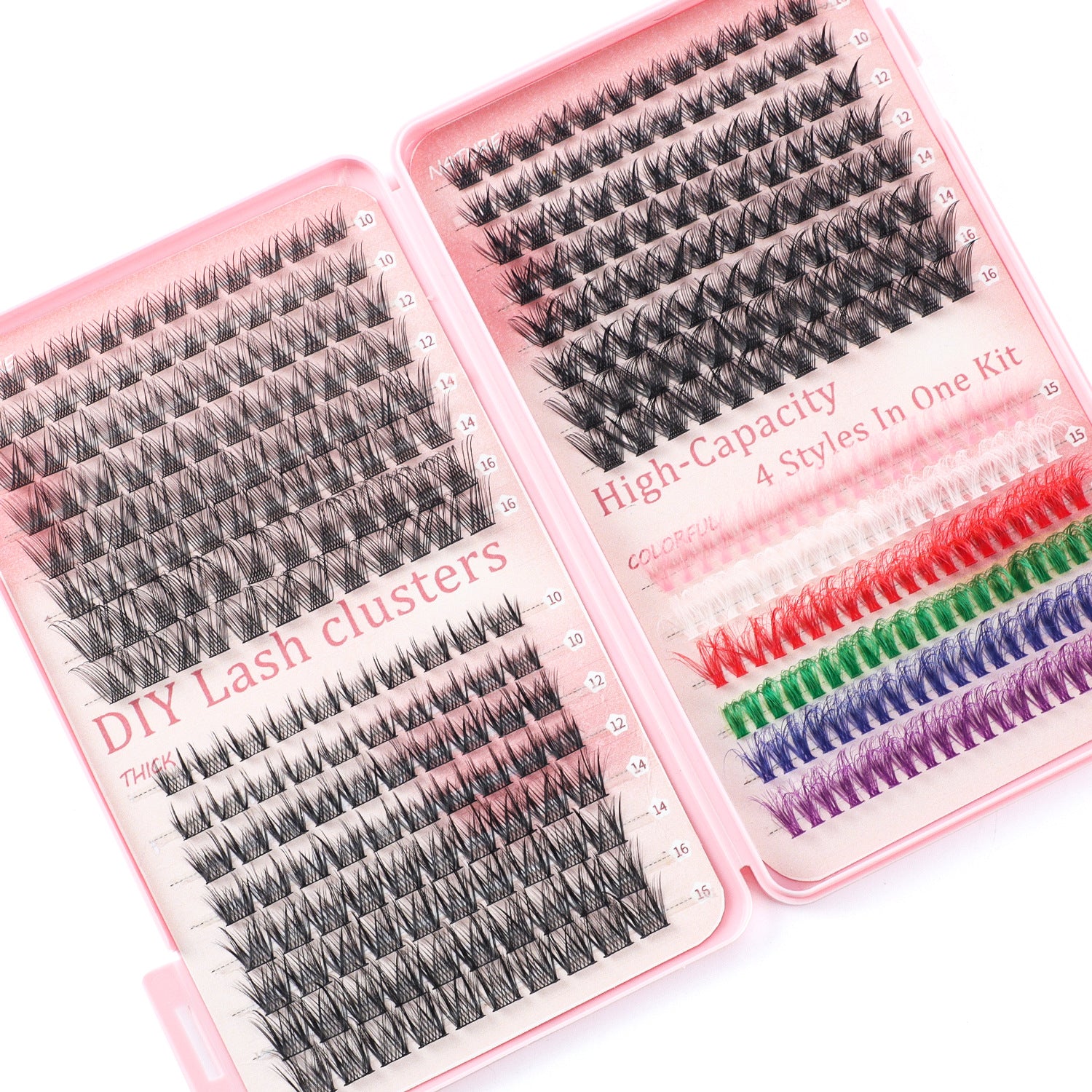 Wimpern-Set für individuelle Anwendung