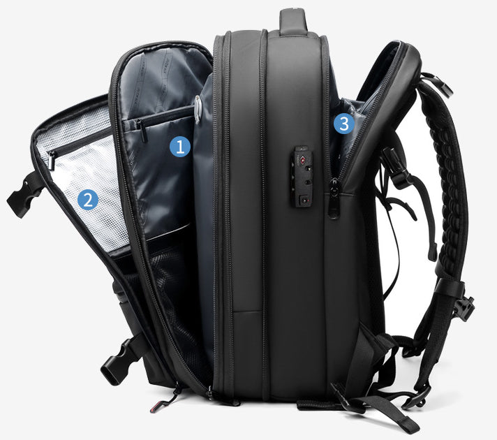 Grosser, multifunktionaler Reise-Rucksack