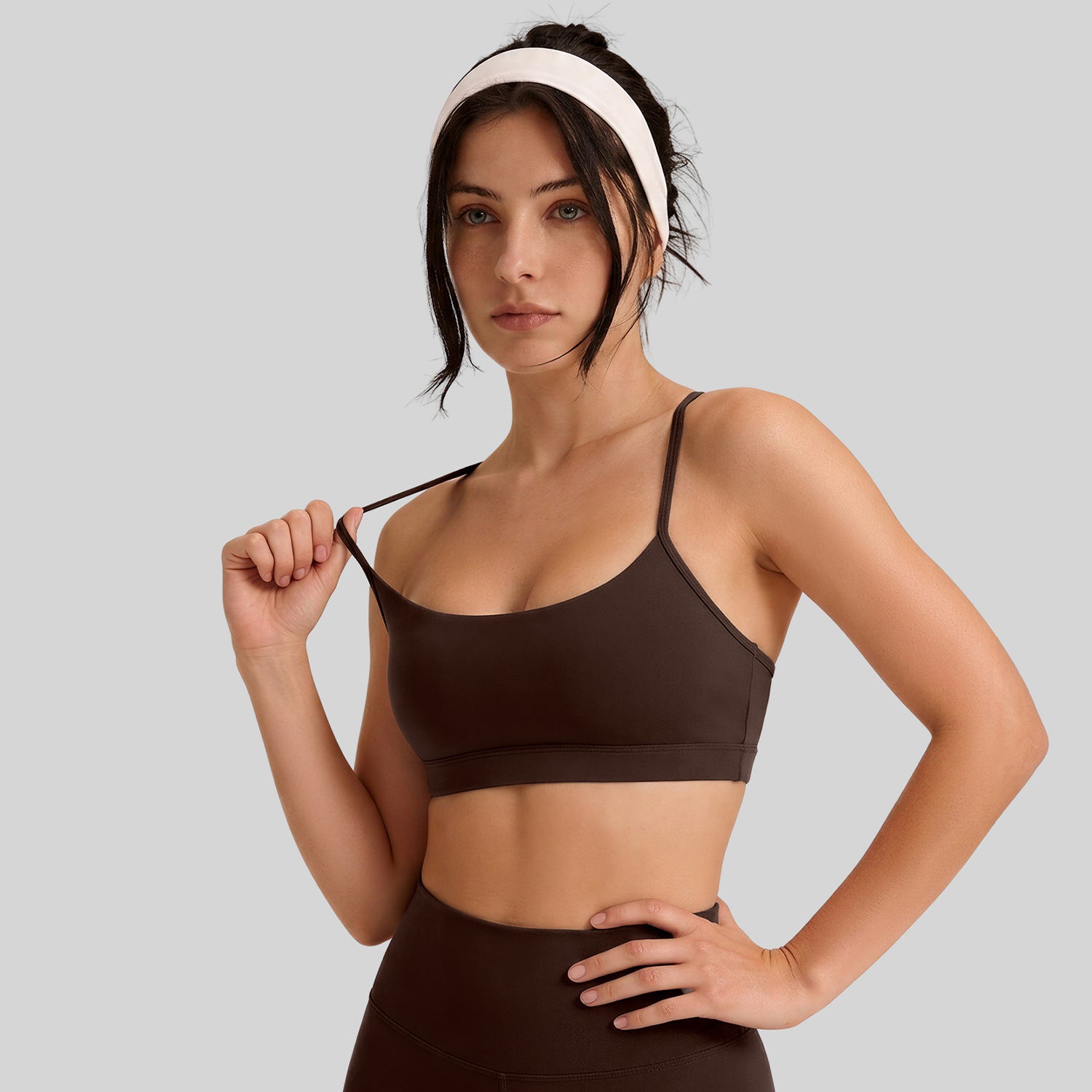 Yoga-Sport-BH mit dünnen Trägern