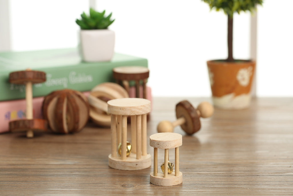 Holzspielzeug für Nager, Vögel, Katzen & Hunde | LuxeStyle