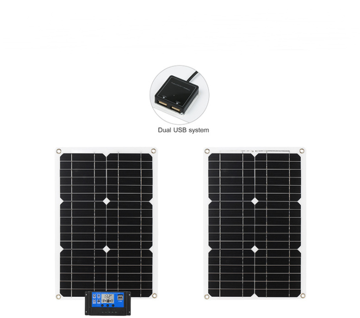 Monokristallines Solarpanel mit Laderegler – Bild 3 | LuxeStyle
