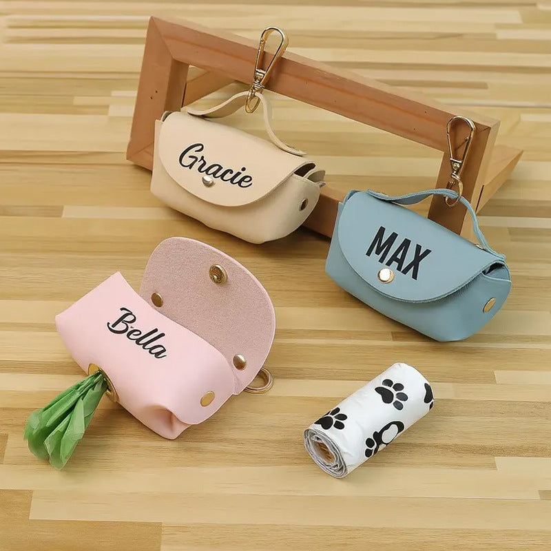 PU-Leder Hundetoilettenbeutel – individuell – Bild 7 | LuxeStyle