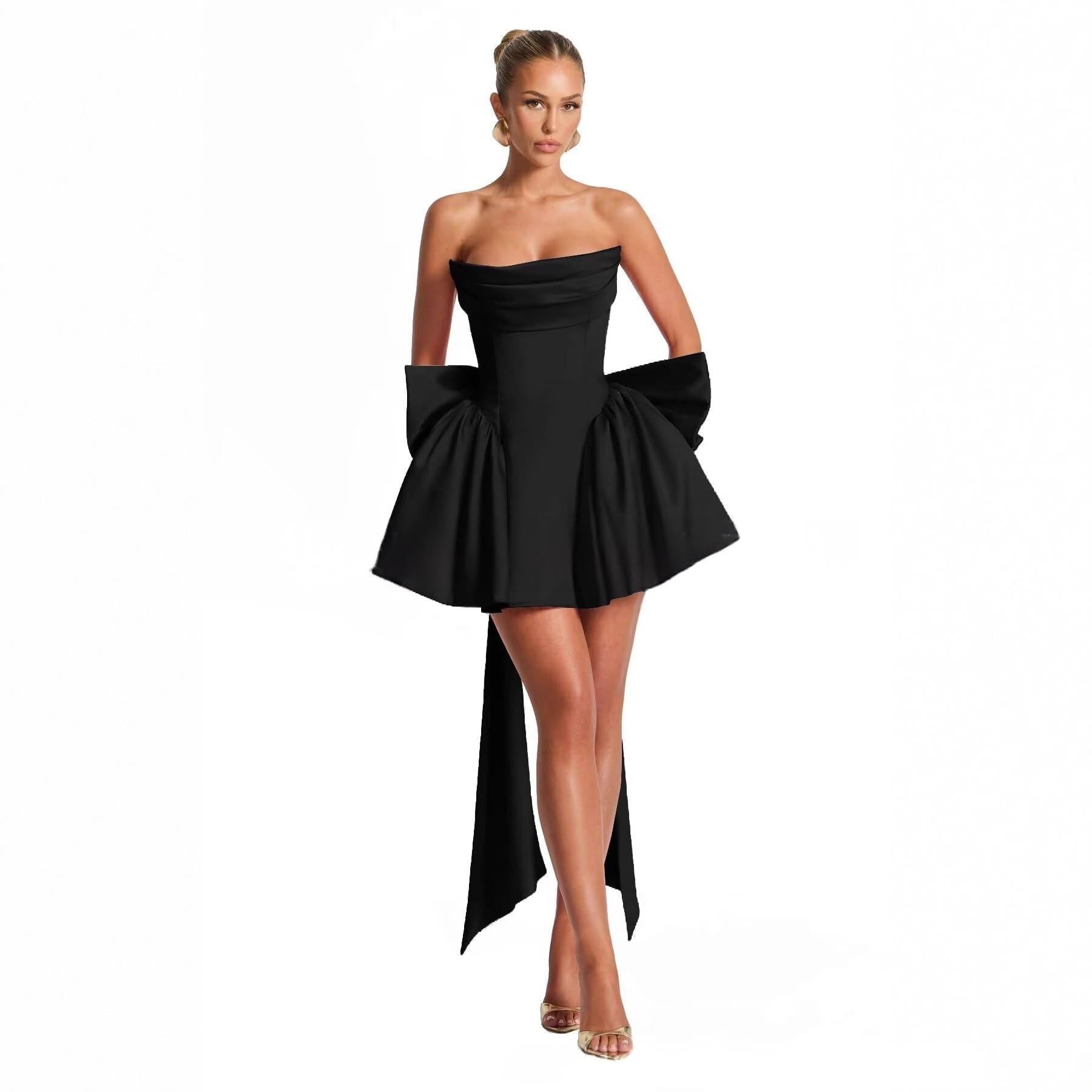 Rückenfreies Abendkleid