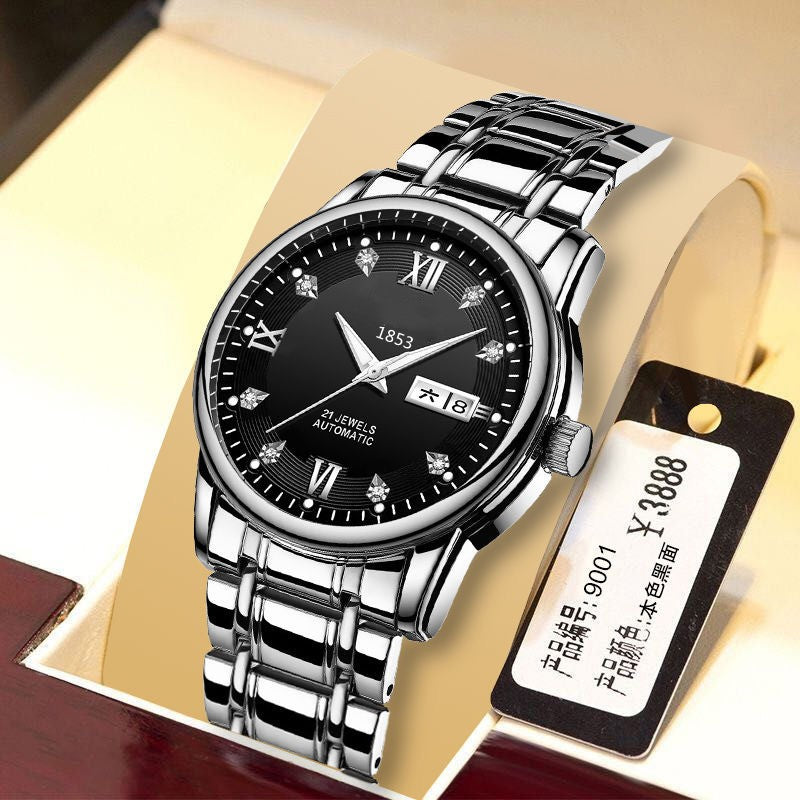 Herrenuhr, wasserdicht, quarz, leuchtend
