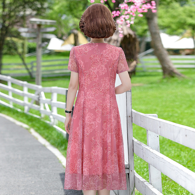 Kurzarm-Sommerkleid für Damen – Bild 4 | LuxeStyle
