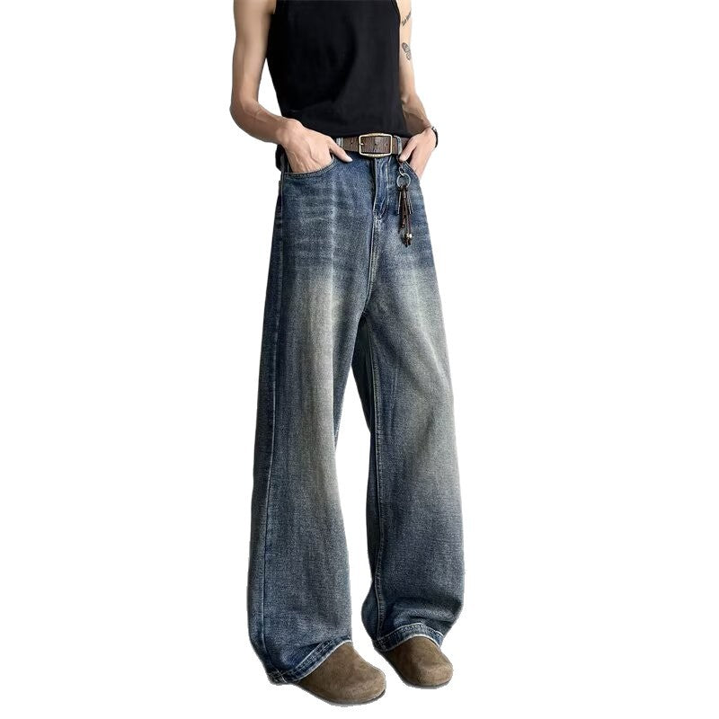 Loose Fit Straight Leg Jeans für Herren