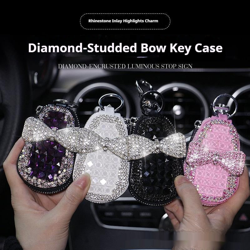 Schlüsseletui mit Diamant-Kürbis-Design – Bild 6 | LuxeStyle