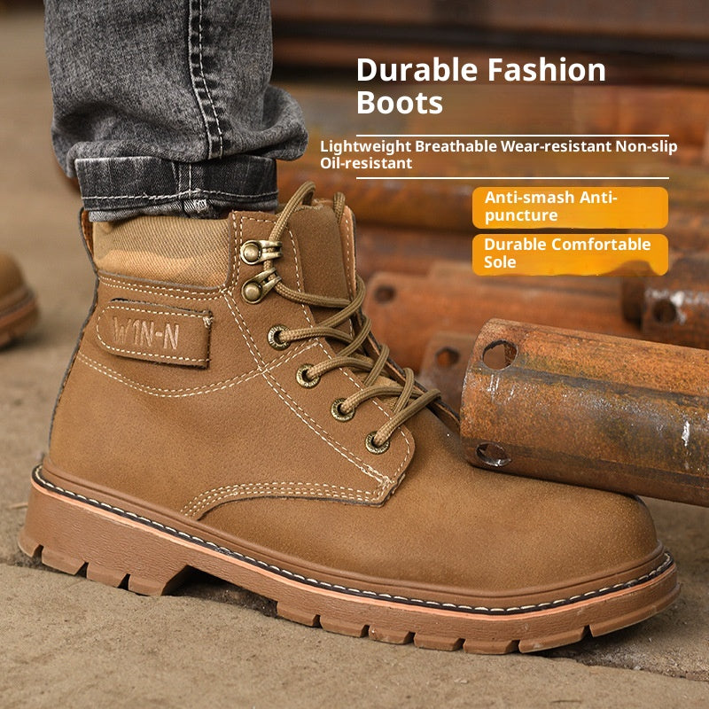 Leichte Arbeitschuhe mit Stahlkappe – Bild 5 | LuxeStyle