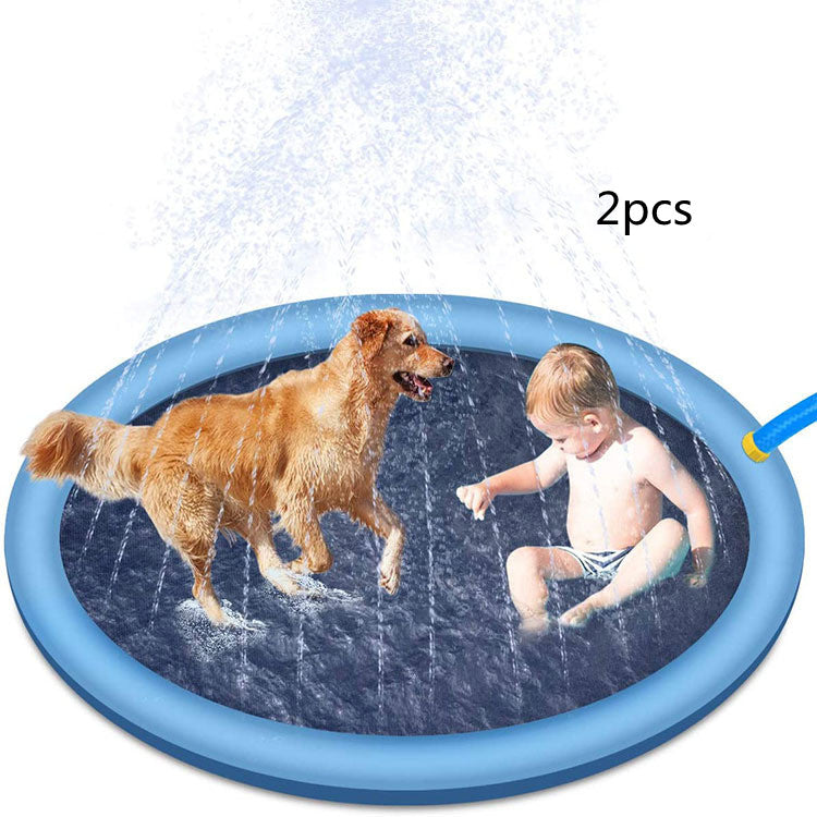 Rutschfester Wasser-Spielmatte für Kinder & Hunde