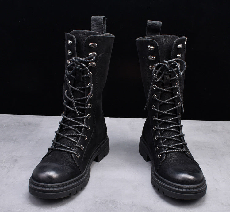 Herren-Cowboystiefel mit runder Zehenpartie – Bild 14 | LuxeStyle
