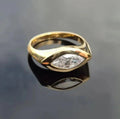 Hufeisen Zirkon Ring