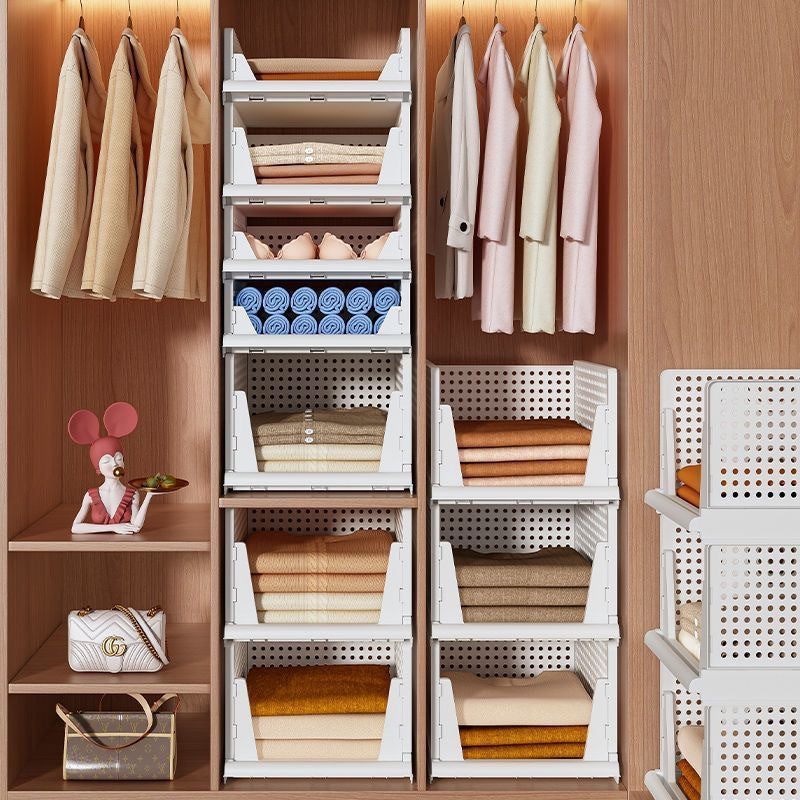 Faltbare Kleiderschrank-Aufbewahrungsbox, ausziehbar