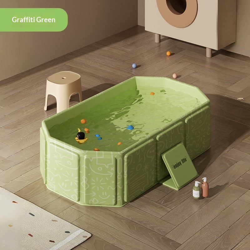 Faltbare Babywanne mit Sitz- und Liegefunktion
