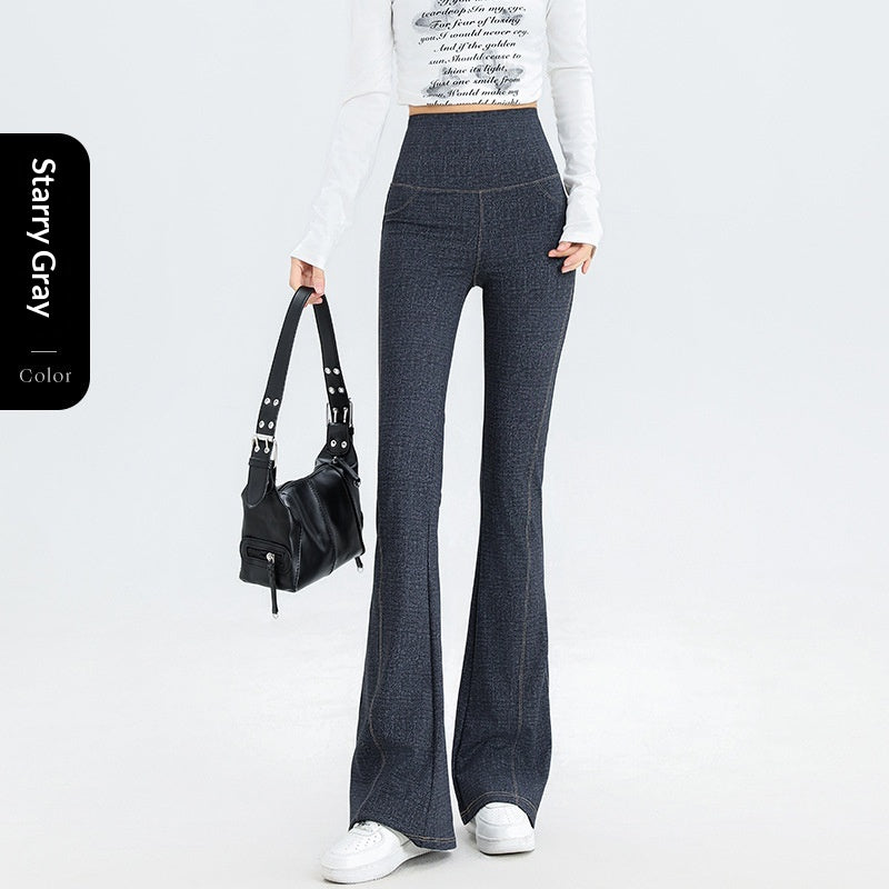 Damen Bootcut Jeanshose mit engem Schnitt