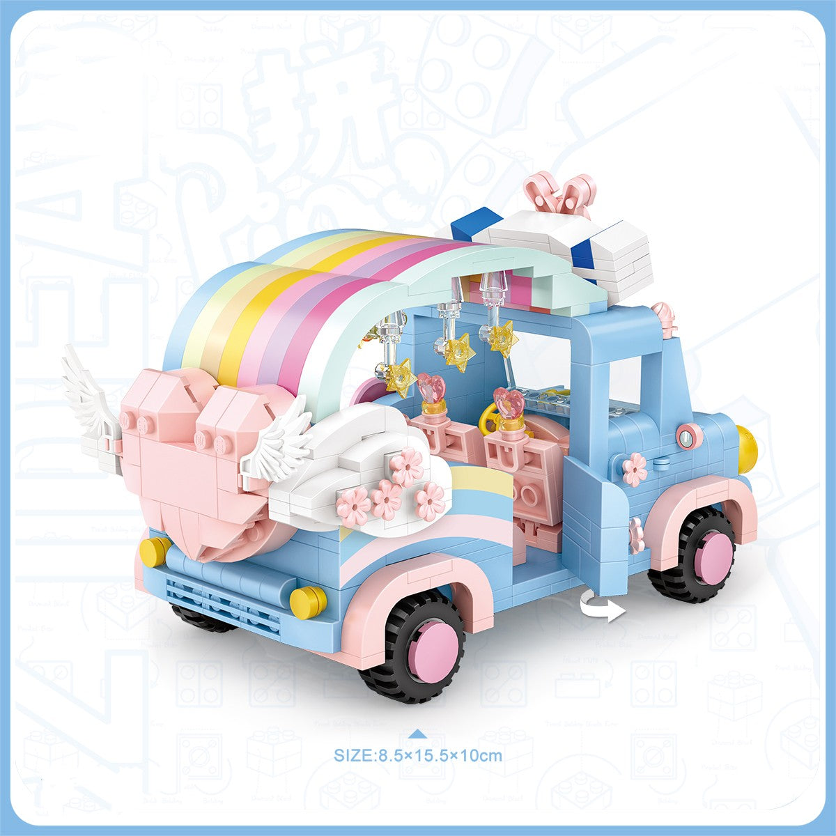 Mini Bausteine Frühlingsfest Hütte – Bild 7 | LuxeStyle