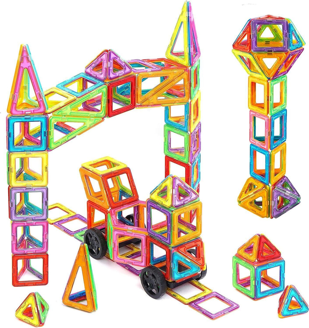 110-teiliges Magnet-Bausteine-Set für Kinder