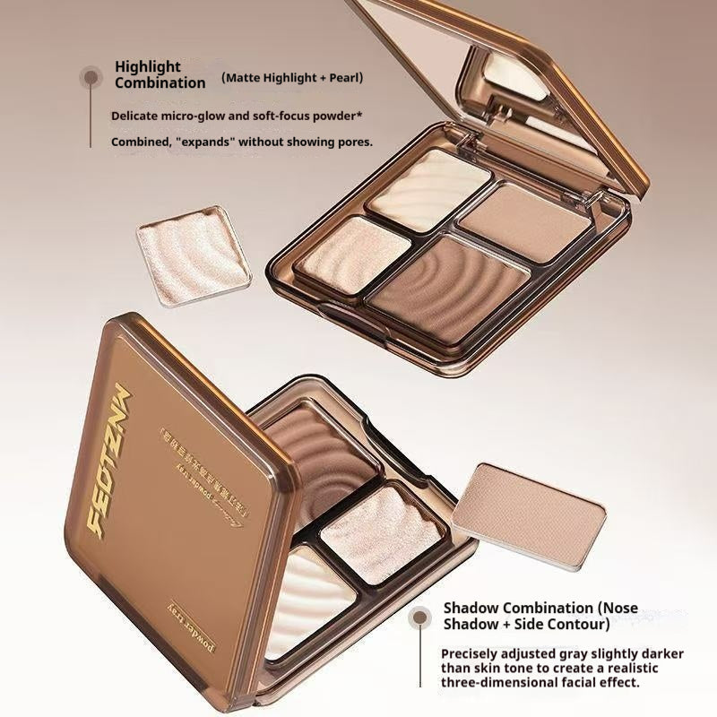 Highlight- und Konturpalette – Make-up-Set | LuxeStyle