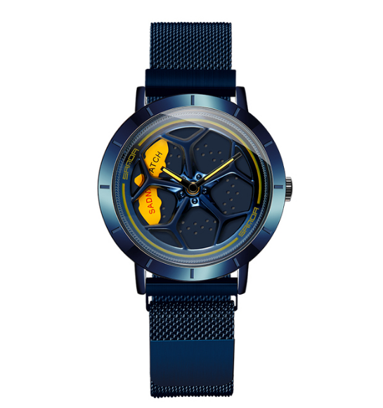Sanda Wheel Quarz-Uhr – 43 mm, 30 m wasserdicht – Bild 17 | LuxeStyle