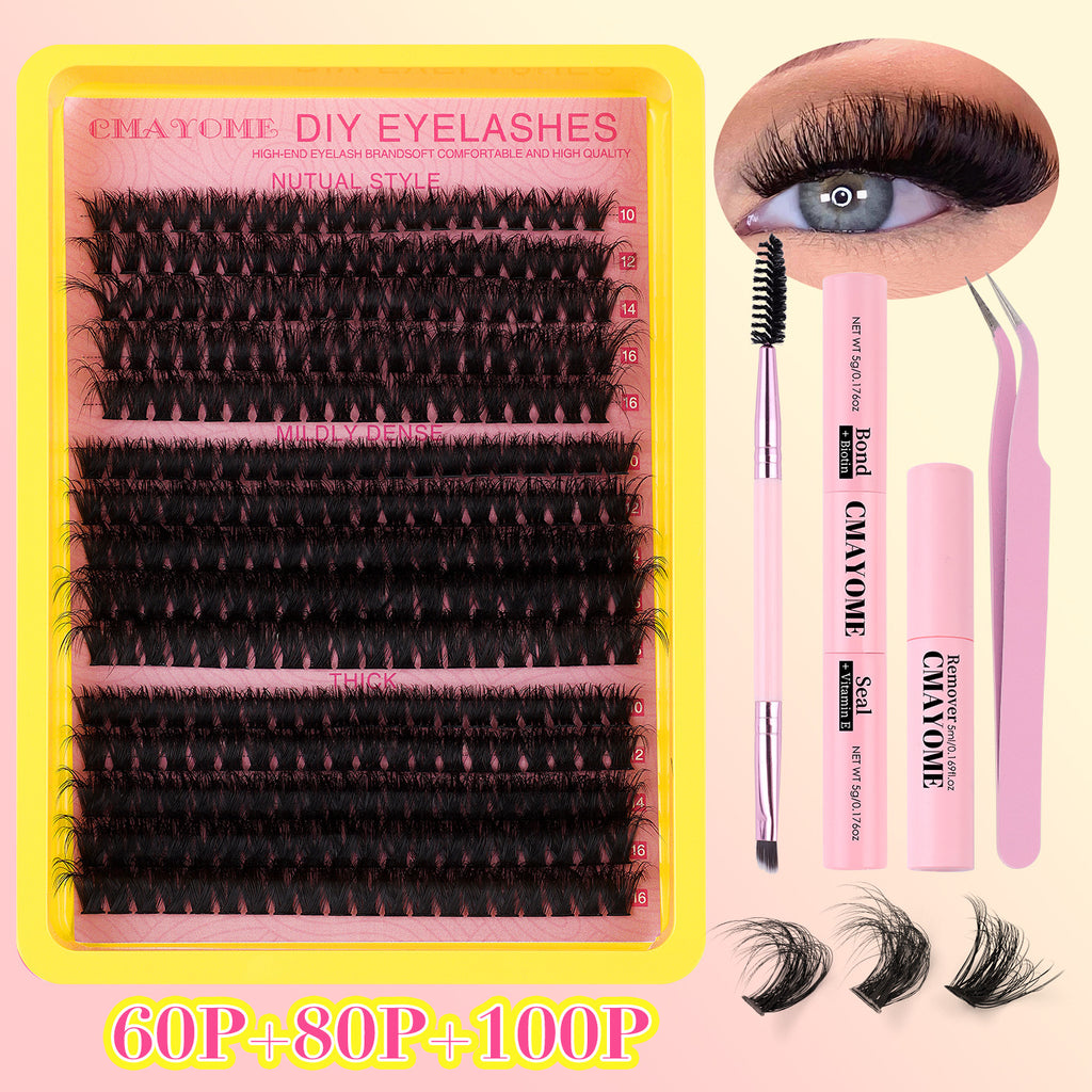 Falsche Wimpern Set zum selber machen