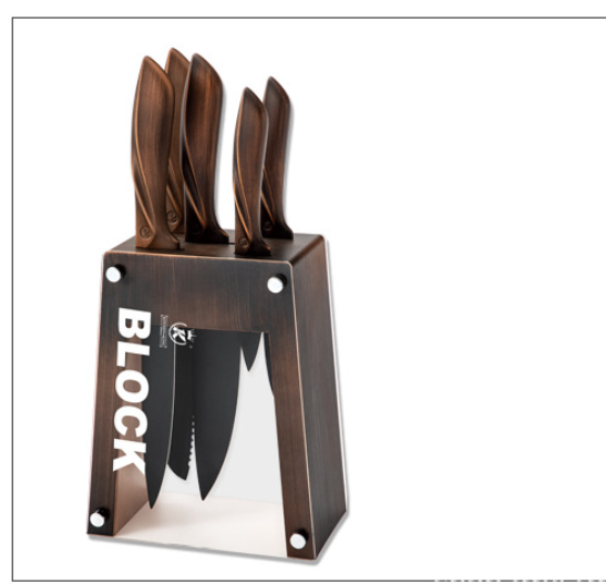 Chef-Messer-Set aus Edelstahl – Bild 7 | LuxeStyle