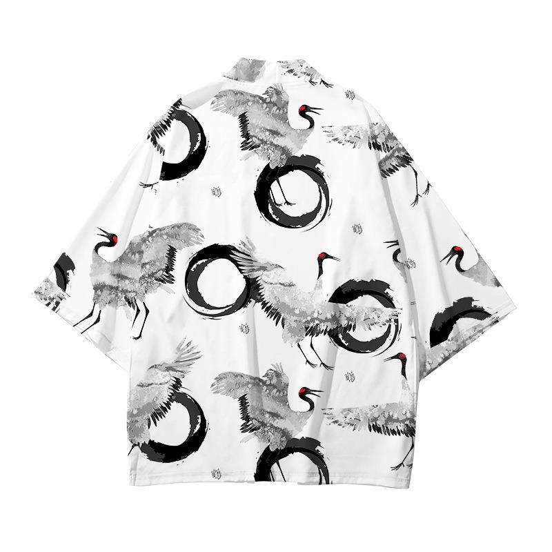Loose Fit Printed Cardigan Herren