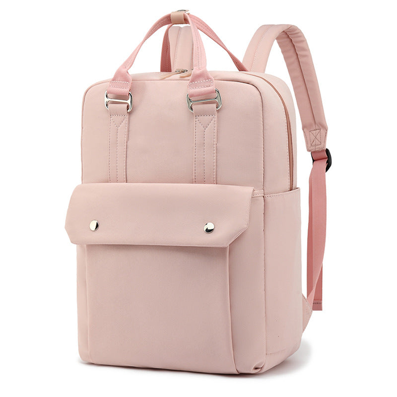Oxford-Stoff Rucksack mit Doppelriemen – Bild 9 | LuxeStyle