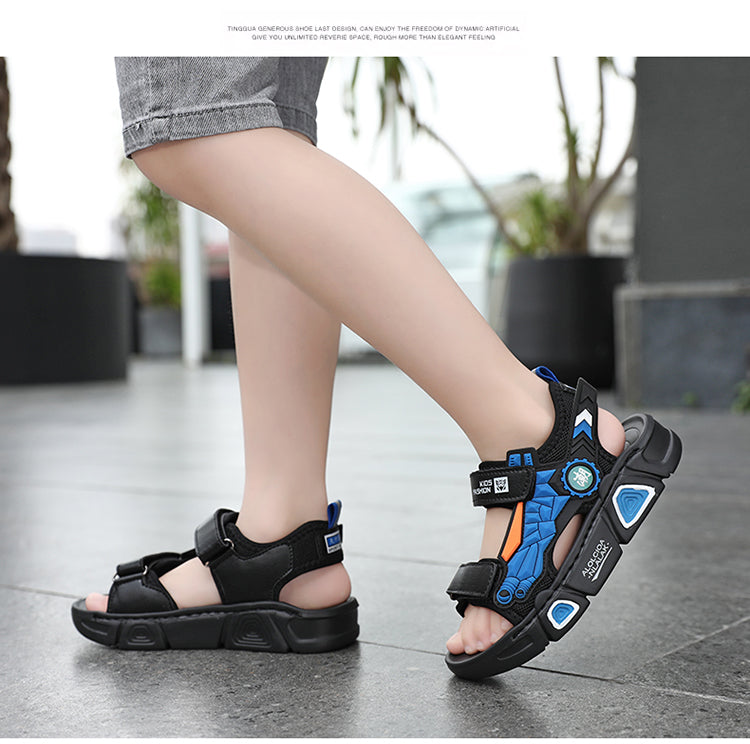 Jungen-Sandalen mit Klett