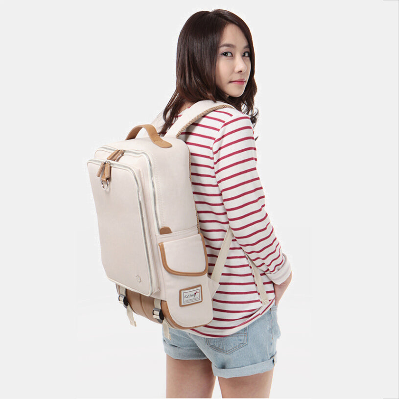 Herrenrucksack aus Oxford-Stoff, 30 × 16 × 46 cm – Bild 4 | LuxeStyle