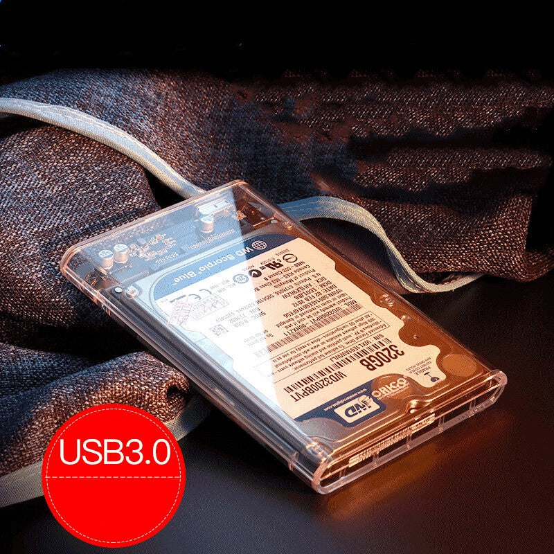 ORICO 2.5" USB 3.0 Festplattengehäuse transparent