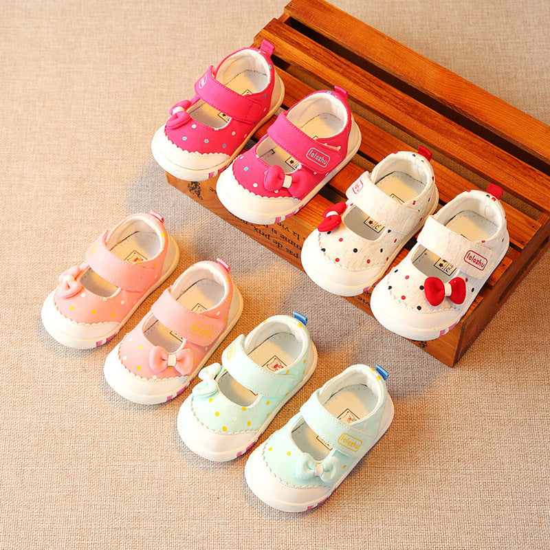 Baby Lauflernschuhe mit weicher Sohle