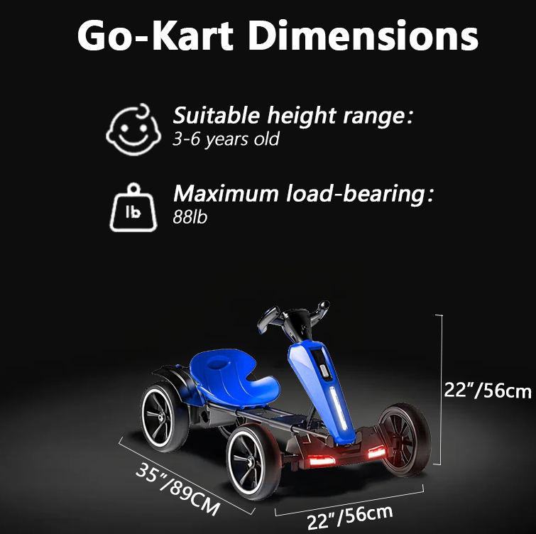 12V Elektro Go-Kart für Kinder (3-6 Jahre)
