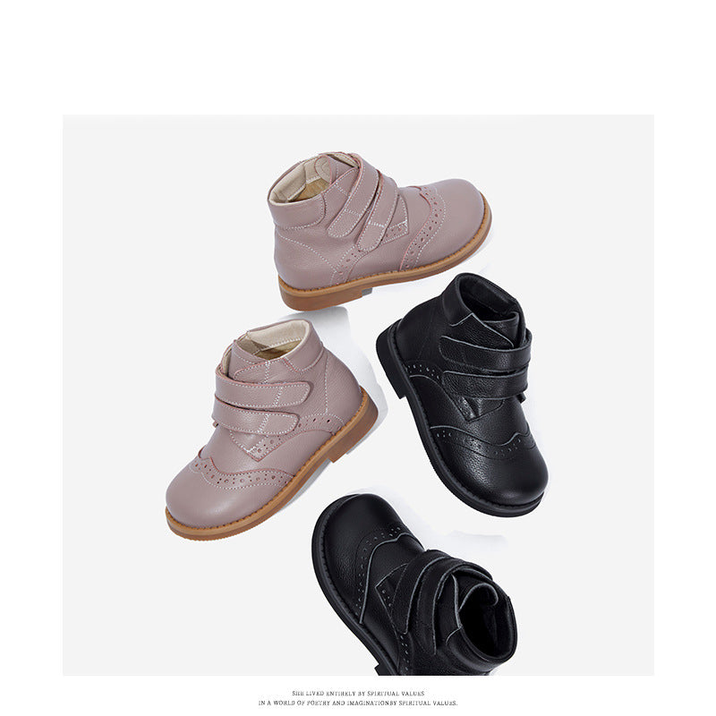 Kinder Martin Boots aus Rindsleder – Bild 3 | LuxeStyle