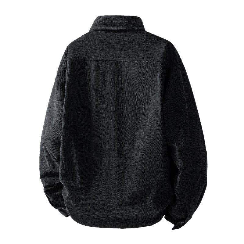 Gepolsterte Vintage Cordjacke für Herren