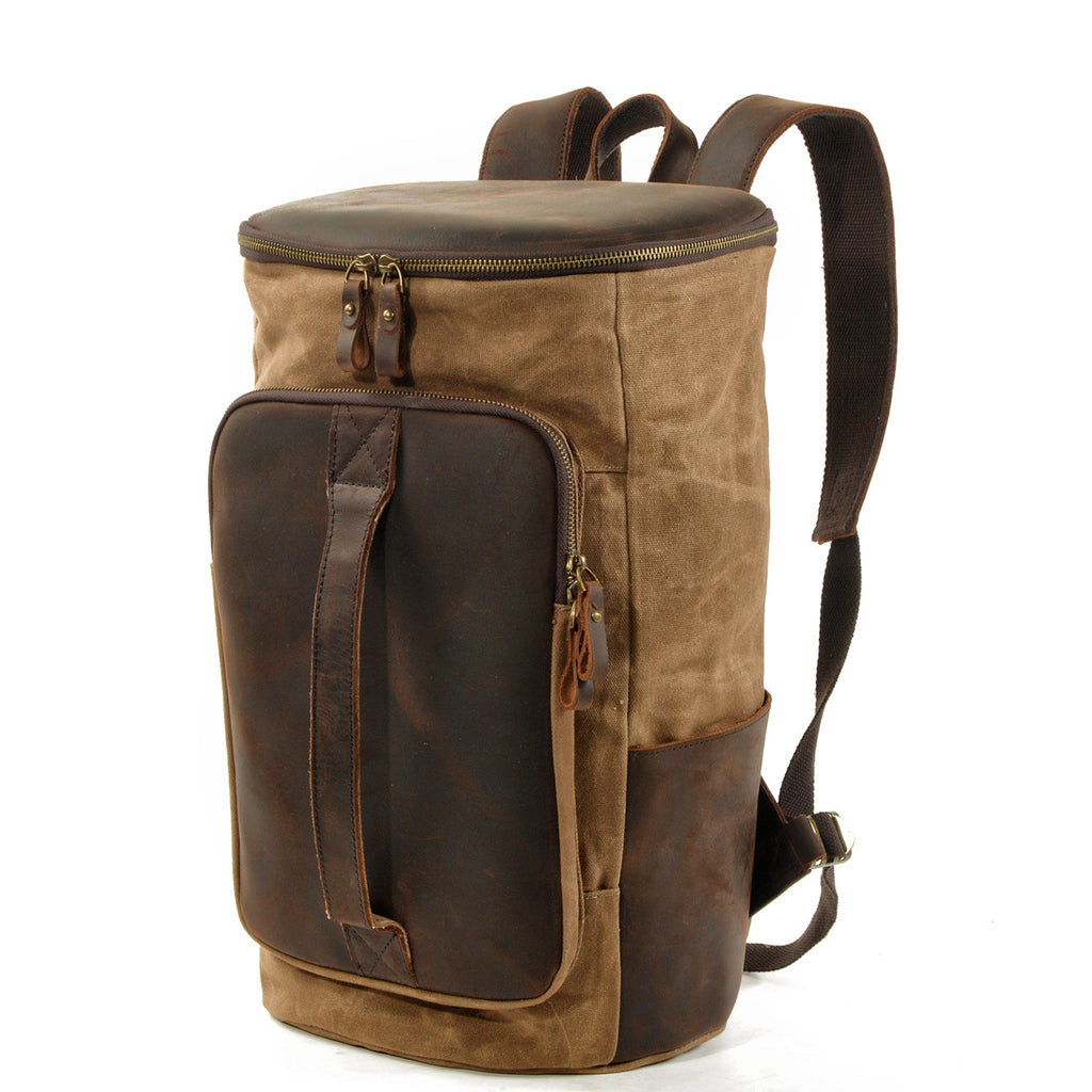 Mannlicher Canvas-Schultertasche, mittelgross – Bild 15 | LuxeStyle