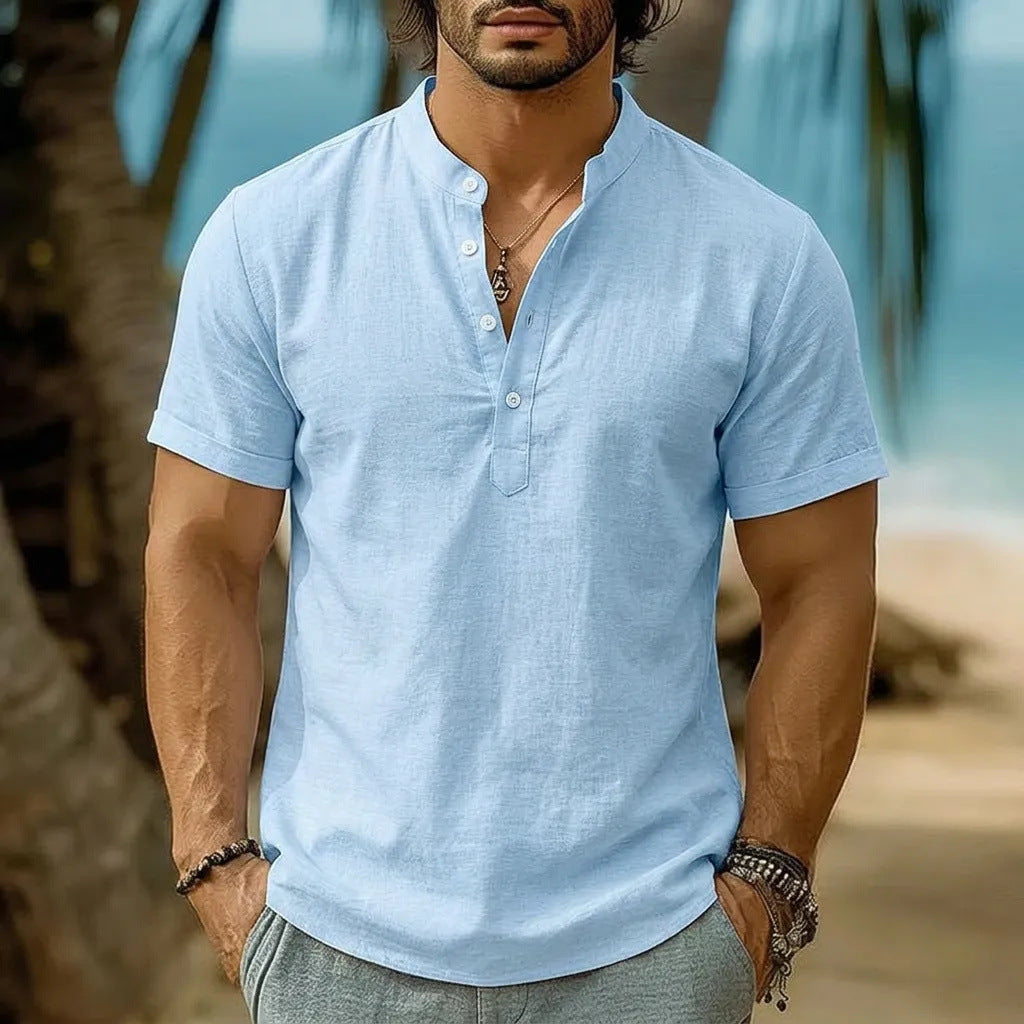 Herren-Tie-Dye-Hemd