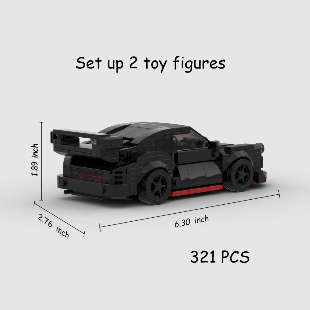 Bausteine-Set «Widebody Racer» – 321 Teile