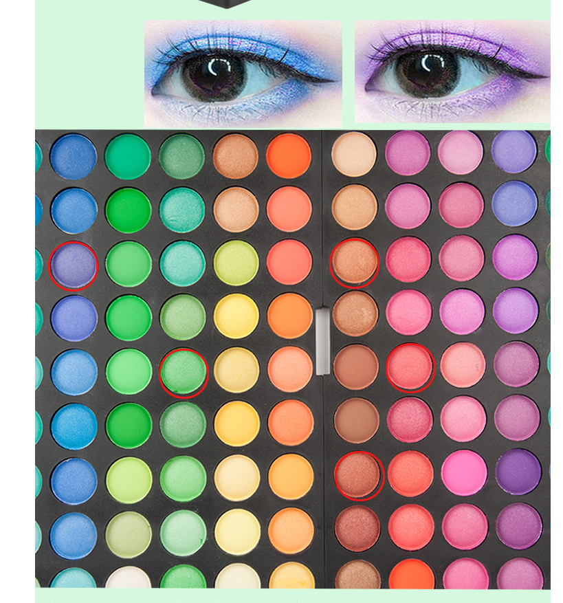 120‑Farben‑Palette für Augen | LuxeStyle