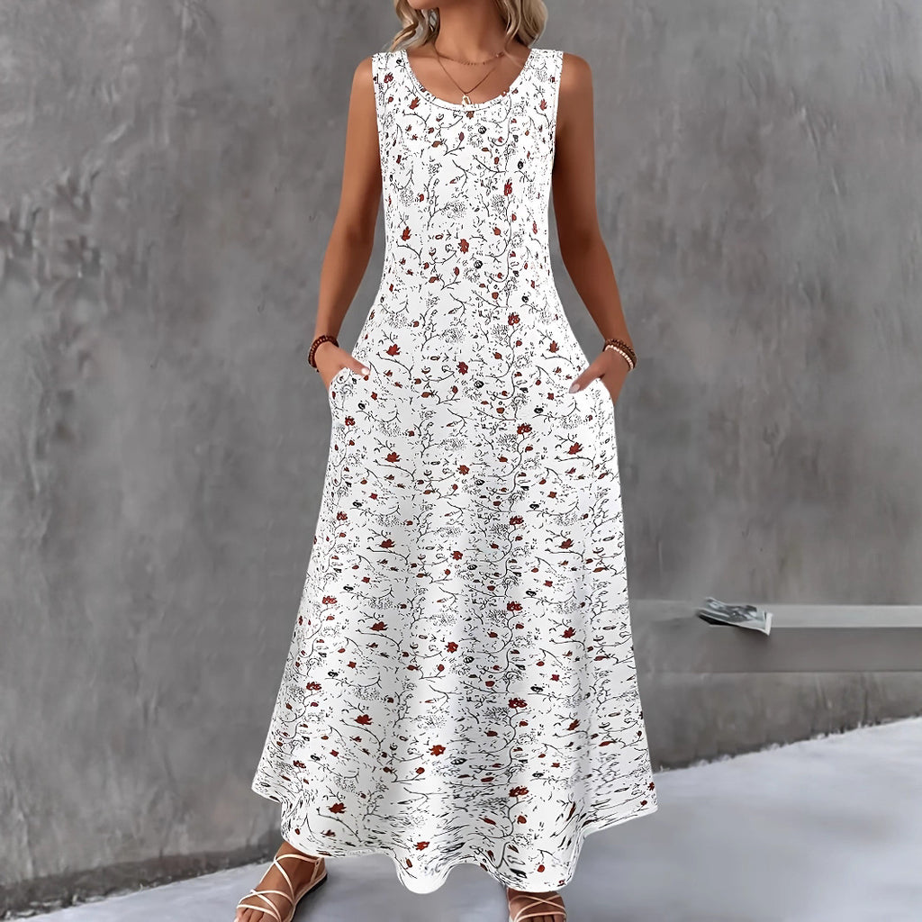 Sleeveless A-Linie Kleid