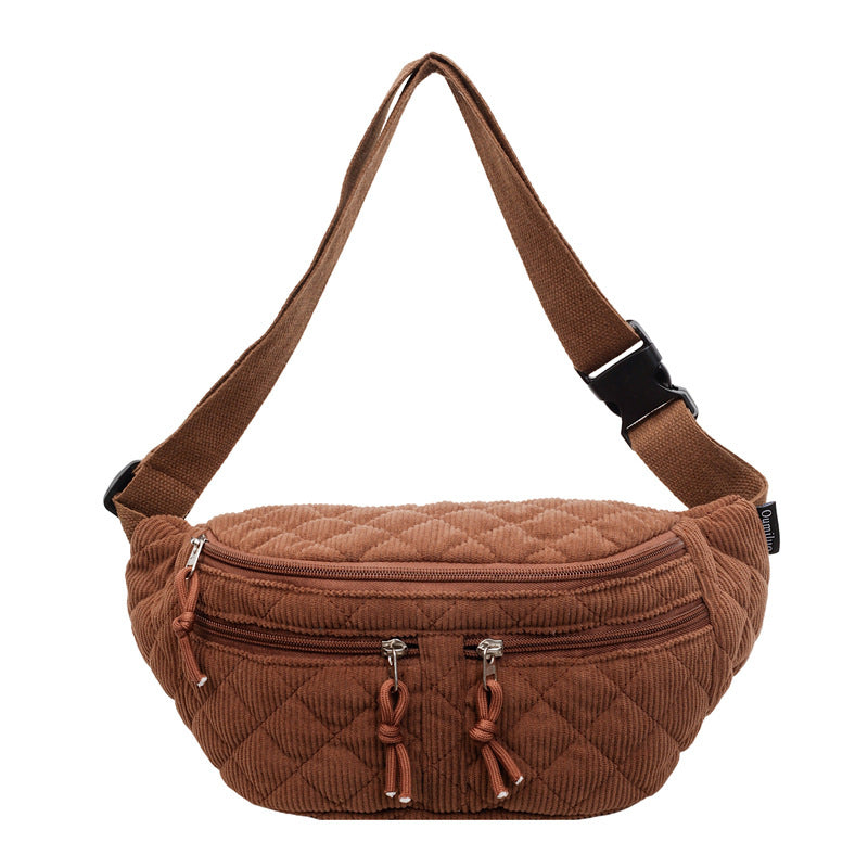 Klassische Corduroy-Tasche