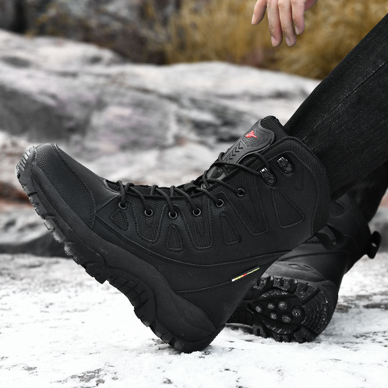Atmungsaktive Hi-Top Wander-Sneaker für Herren