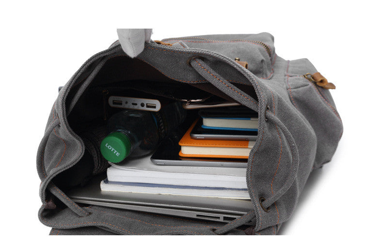Canvas Rucksack – Bild 2 | LuxeStyle