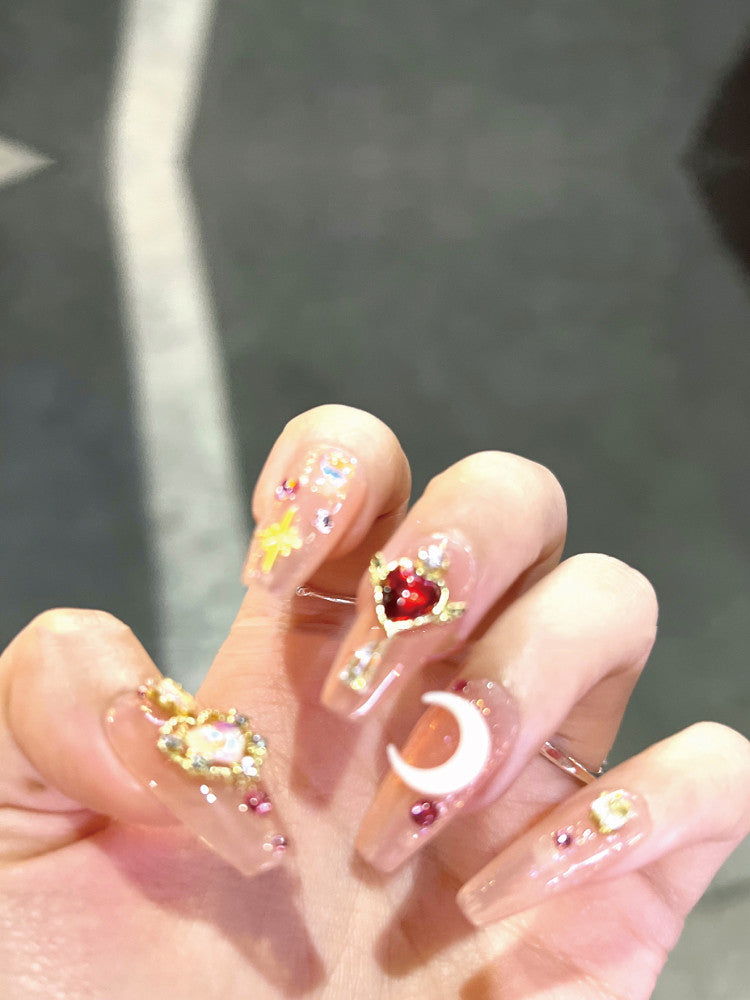 Fantasy Nagelstern mit Liebe-Flügel – Bild 4 | LuxeStyle