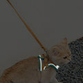 Reflektierendes Katzengeschirr mit Zugseil | LuxeStyle
