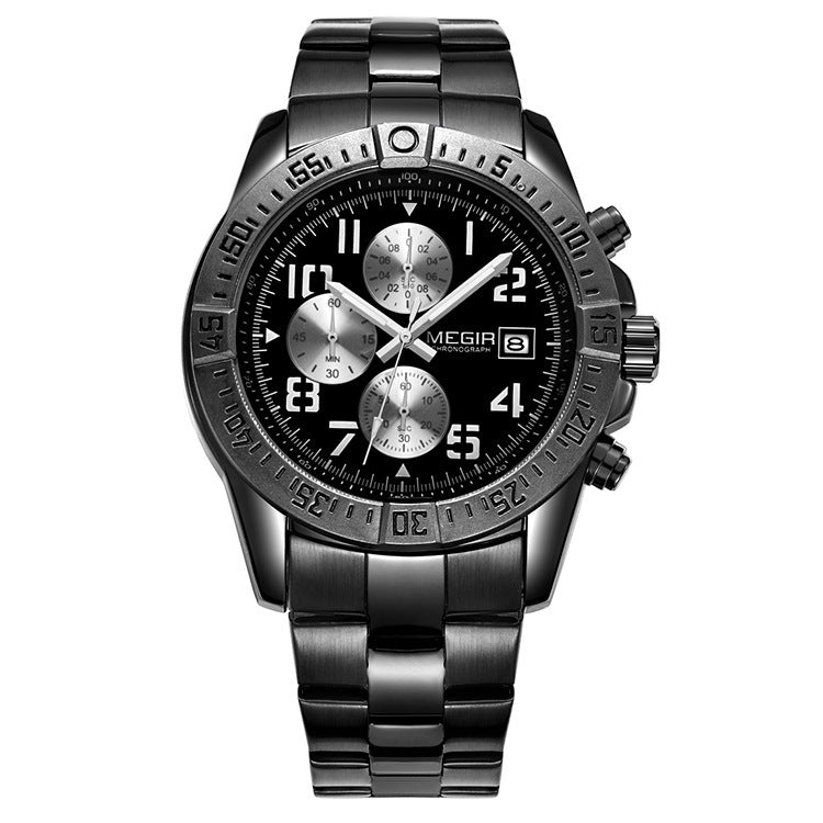 Multifunktionale Herrenuhr im Business-Stil – Bild 2 | LuxeStyle