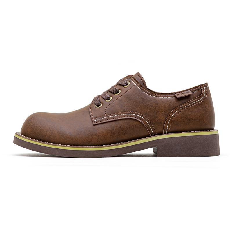 Retro Britische Casual Lederschuhe für Herren – Bild 2 | LuxeStyle