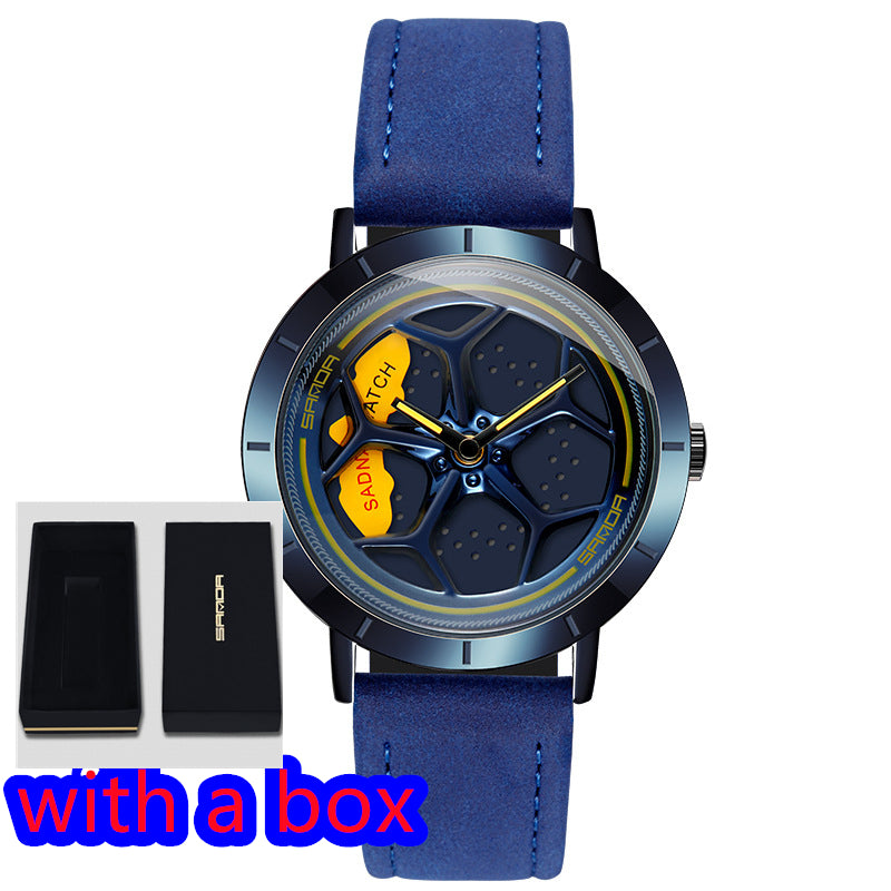 Sanda Wheel Quarz-Uhr – 43 mm, 30 m wasserdicht – Bild 7 | LuxeStyle