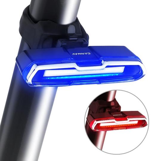 USB Rücklicht Rot-Blau für Mountainbikes – Bild 7 | LuxeStyle
