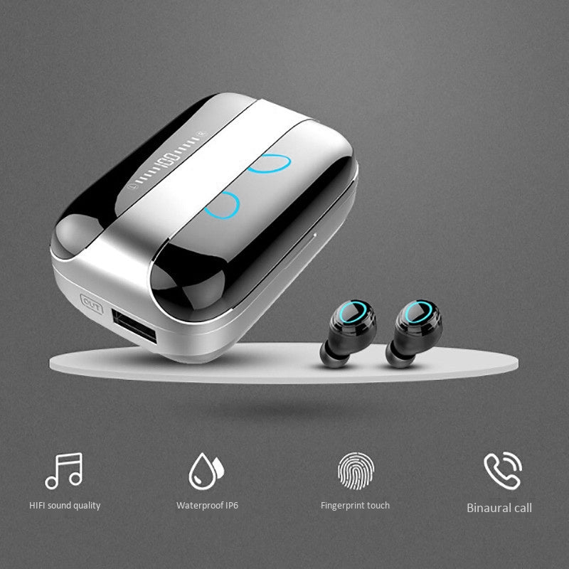 Kabelloses Bluetooth Headset mit Ladebox