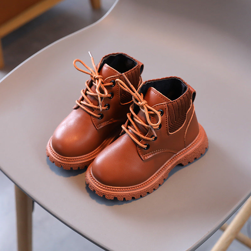 Kinder Martin Boots aus Mikrofaser-Leder – Bild 15 | LuxeStyle